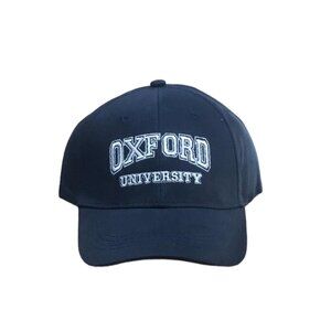 Authentic Oxford University baseball hat in navy